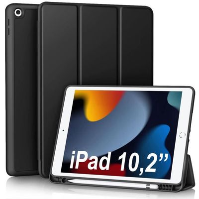 Book Cover Pochette livre 360° pour Huawei Mediapad T5 10 pouces Noir à  prix pas cher