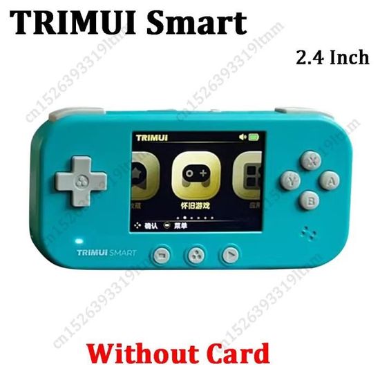 MIY-OO Mini Plus Console de jeu portable rétro avec étui de rangement, carte TF 128 Go avec plus de 11 000 jeux, système Linux, écran IPS de 3,5, console de jeu vidéo