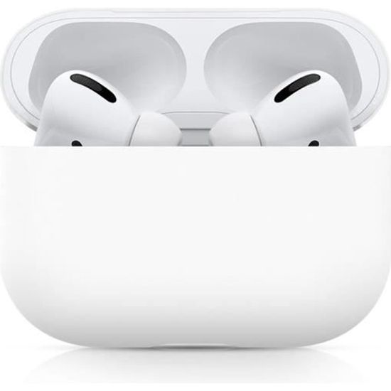 For airpods blanche Étui En Silicone Pour Airpods Pro Sans