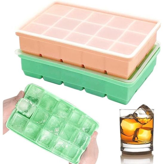 Moules à Glace, 2 Pcs Mignon Ours Polaire Pingouin Bac Moule Bac à