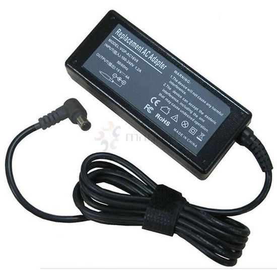 Adattatore AC 65W originale Sony per caricatore Sony VAIO VGP-AC16V8 16V 4A