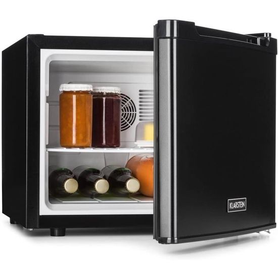 Klarstein Manhattan - Minibar, Mini-réfrigérateur, Réfrigérateur à boissons, A, 35 Litres, env. 45 x 39 x 52,5 cm (LxHxP), Faibl98