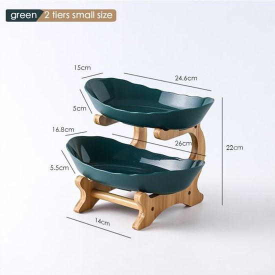 OUNONA Lavabo Coupe Fruit Anti Rouille Bol De Service De