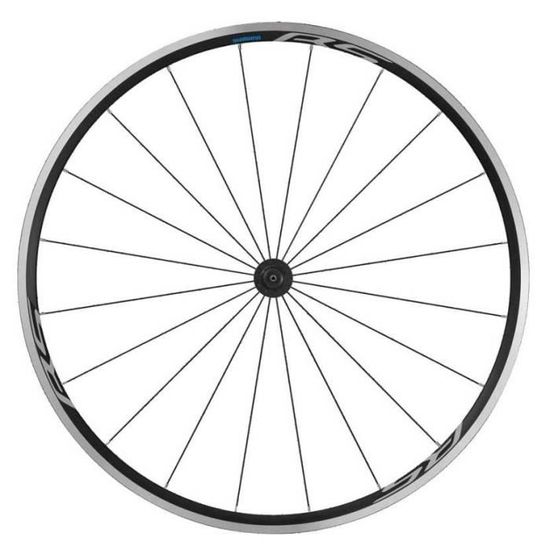 Roue avant de vélo de route Shimano RS100 - Frein sur jante - 28 pouces - Noir