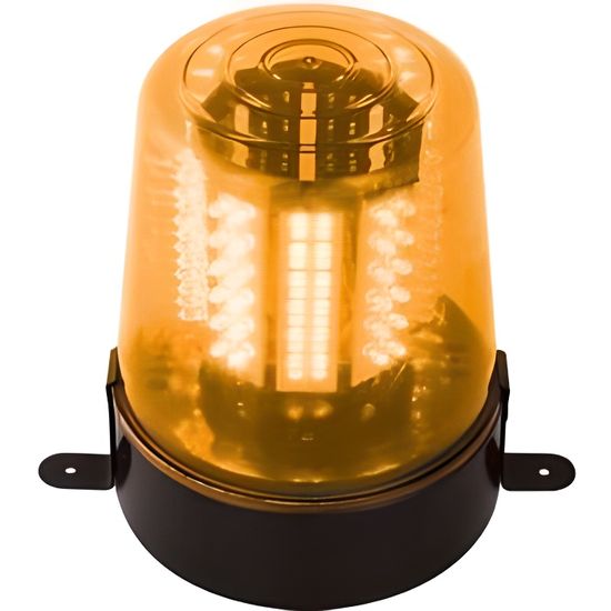 KESOTO 2X Gyrophare Balise de Signalisation Lumineuse LED 220v Lampe  d'Avertissement Clignotant Eclairage d'urgence Voiture