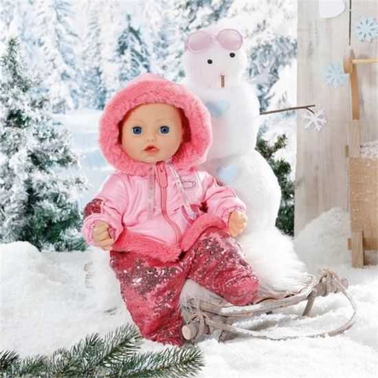 Zapf Creation 706077 Baby Annabell Deluxe Combinaison de neige 43 cm