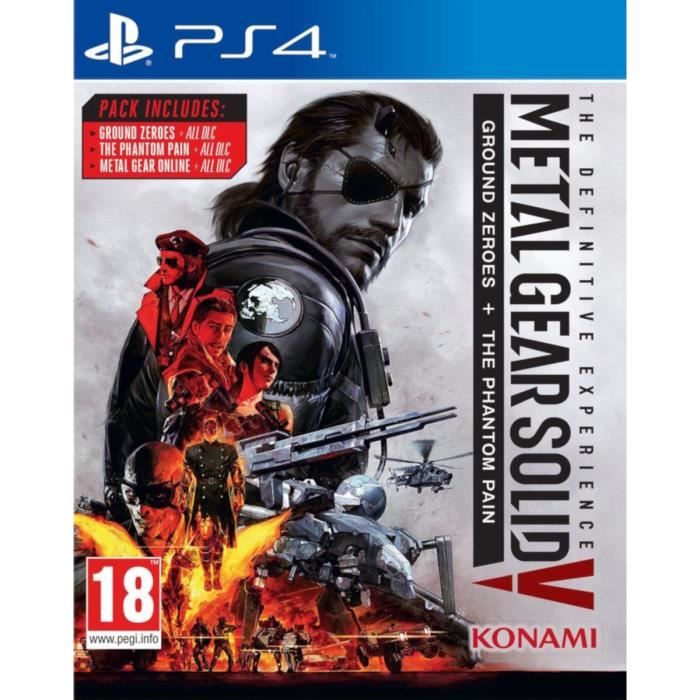 Metal Gear Solid V The Definitive Experience Jeu PS4