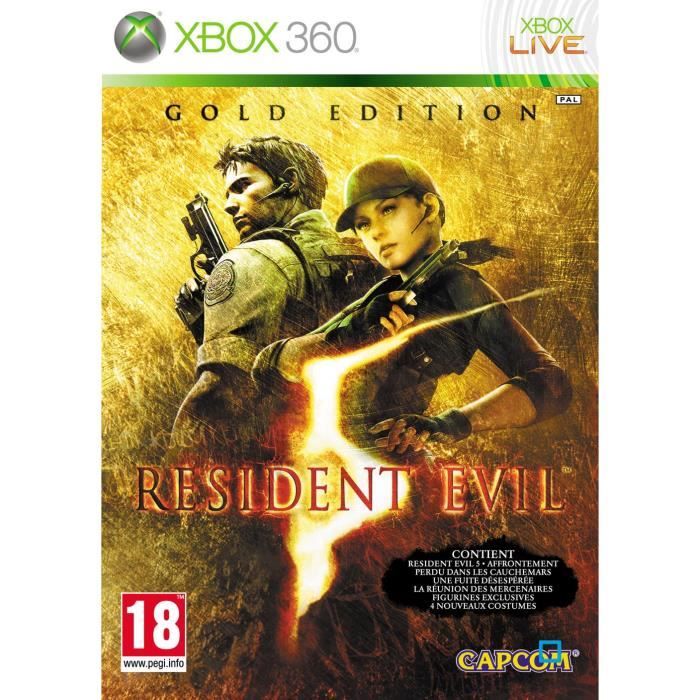 Capcom Resident Evil 5, Gold Edition / Jeu Pour Console X