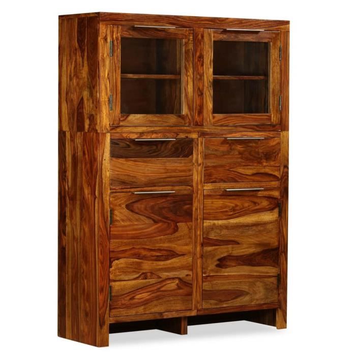 Luxueuse Buffet Bois massif de Sesham 100 x 35 x 140 cm