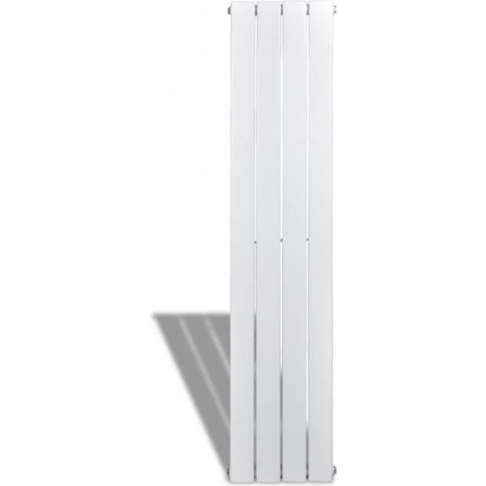 Radiateur chauffage panneau blanc hauteur 150 cm largeur 31,1 cm pratique design moderne et élégant 3902019