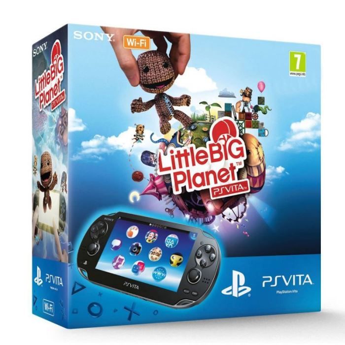 Sony PS Vita Wifi Noire + Little Big Planet - S…