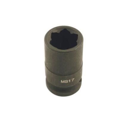 Douille convex 17 mm pour ecrou de roue Mercede…