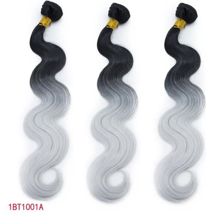 T4-27-30 22 pouces -LISIGIRL – mèches Body Wave brésiliennes synthétiques avec Closure, avec Frontal, Extension capillaire