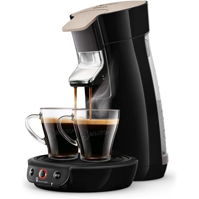 MACHINE A CAFE Philips Senseo Viva Cafe Eco HD656232 Machine agrave cafeacute agrave dosettes Eacutedition limiteacutee avec 80 d169
