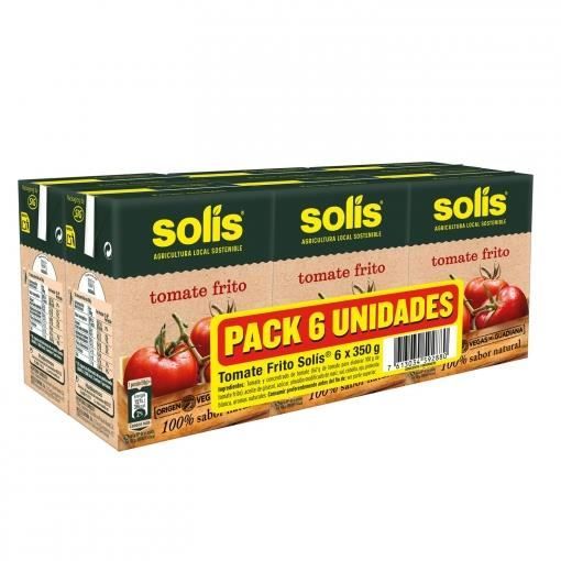 Sauce Tomate frito solis 6x350 Grs