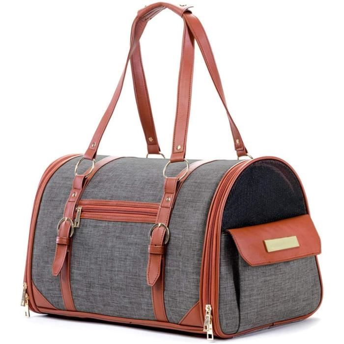Sacs de transport Sac À Dos pour Animaux De Compagnie, Sac De Transport Chat Chien Sac À Main avec Bandouliè246