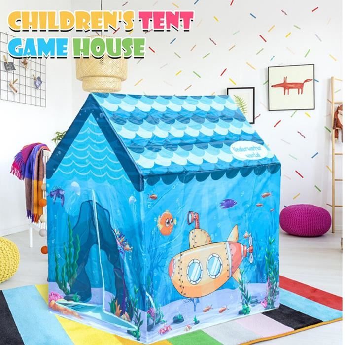 Tente de jeu pour enfants Underwater World House Tente de jeu pour enfants KOOK7051