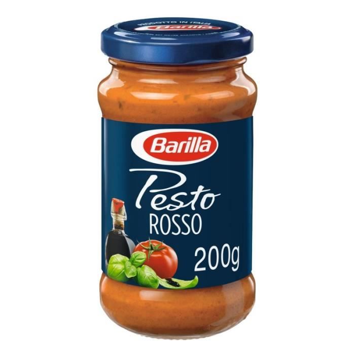 BARILLA - Sauce Pesto Rosso 200G - Lot De 4