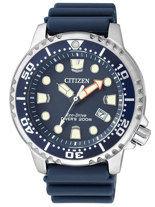 Montre Citizen Promaster Marine Aqualand BN0151-17L Eco-Drive - Bleu foncé