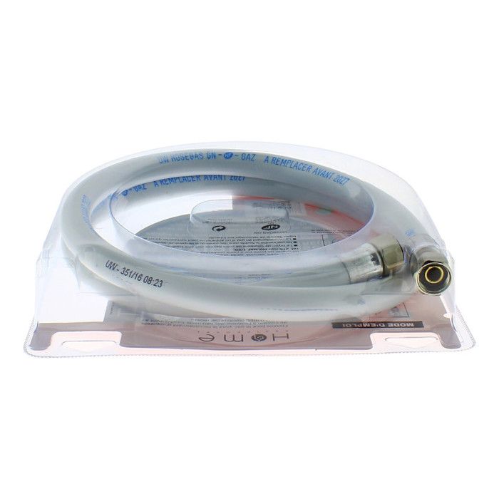 HOME EQUIPEMENT - Tuyau de Gaz Naturel 1,5m - 10 ans