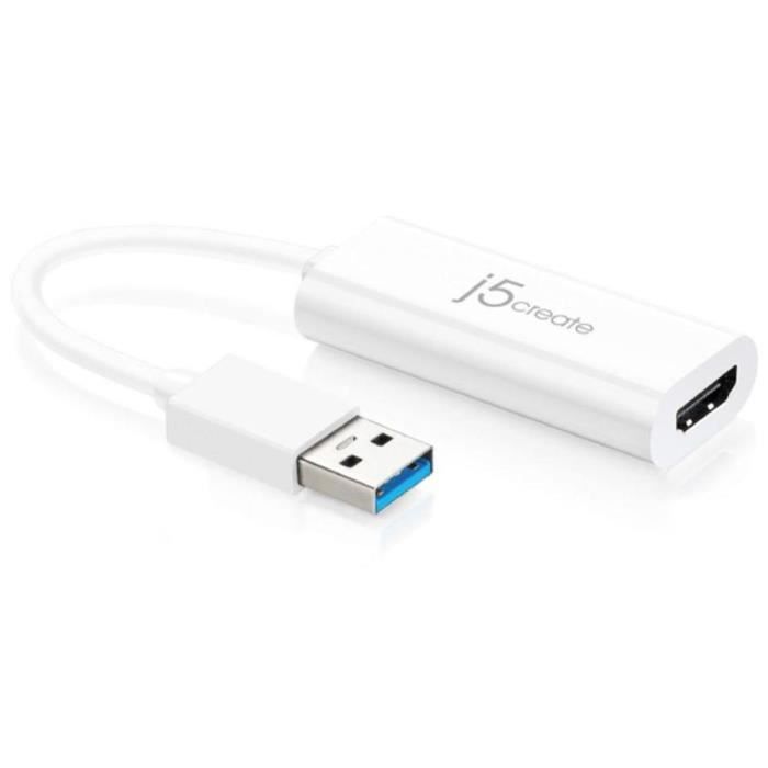 j5create Carte Graphique Externe USB 3.0 vers HDMI