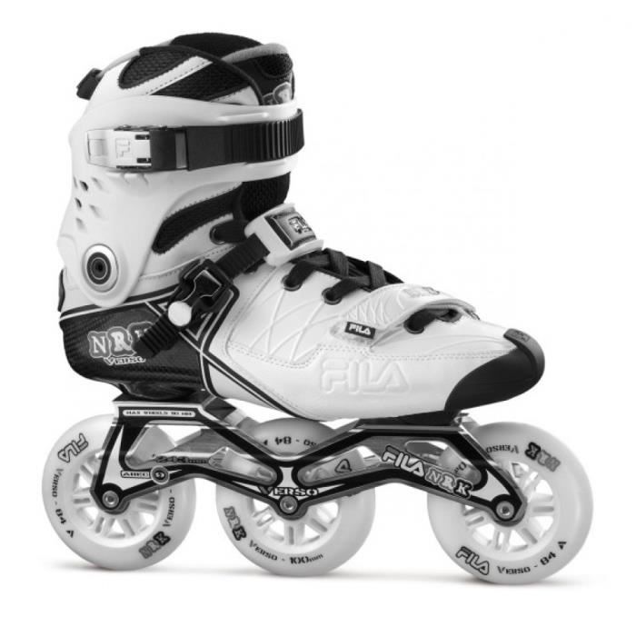 Fila roller freeskate nrk carbon verso 2017 blanc