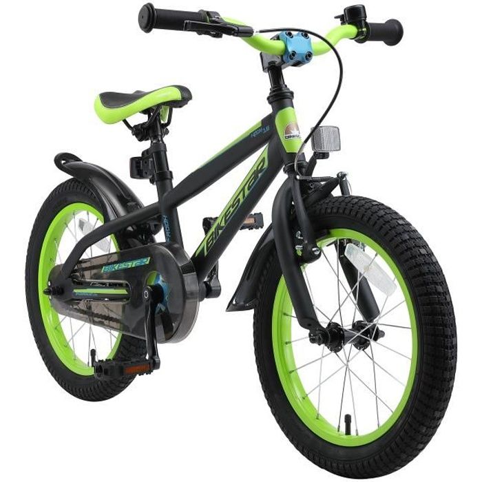 Vélo Enfant 16 Pouces Avec Roues Stabilisatrices - Idéal Pour 5-8 Ans - Cadre Acier - Freins Avant/Arrière - Rose
