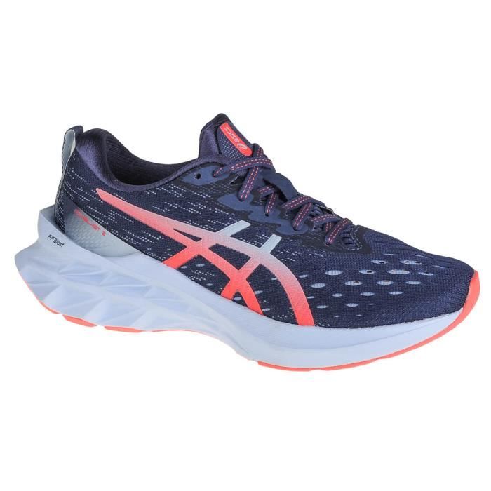 Asics Novablast 2 1012B049-400, Femme, Bleu marine, chaussures de running