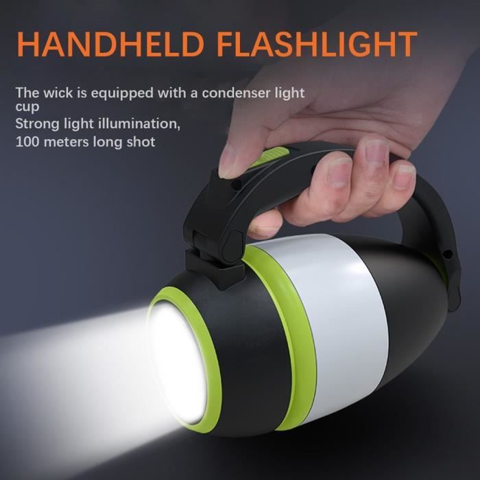 Lampe de camping LED multifonctionnelle