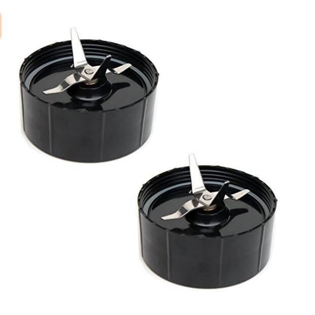 Cross Mixer Accessoires Base de rechange compatible avec Blender Juicer Mixer Robot culinaire 2PCS Noir