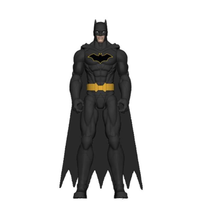 DC COMICS BATMAN - FIGURINE articulée BATMAN 30 CM - BATMAN BLACK DECO - 6060077 - Jeu Jouet Enfant