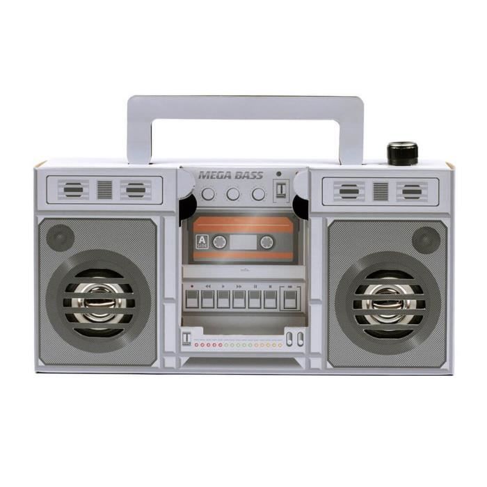 Haut-parleur Retro Touch Boombox