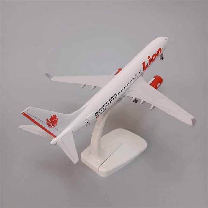 Air Asiatique)Modèle d'avion de l'aviation civile Boeing 737, 16cm