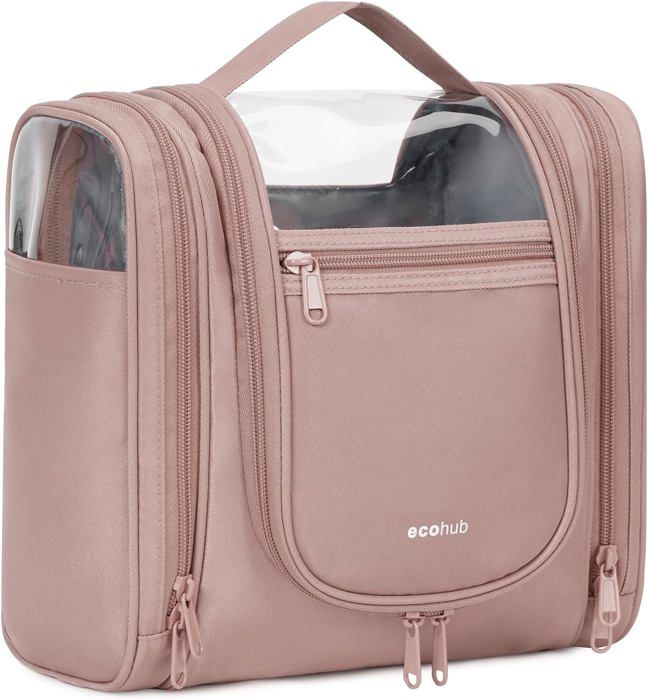 Sac De Toilette Suspendu à Fleurs – Grand – Toile – Organisateur Voyage – Fabriqué UK – Neuf