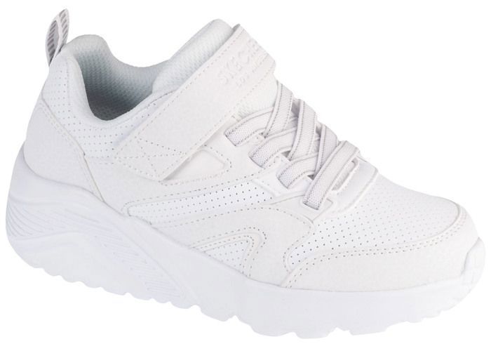 Skechers Sneakers - SKECHERS - Uno Lite Echo Surge - Blanc - Fermeture scratch - Air-Cooled Memory Foam