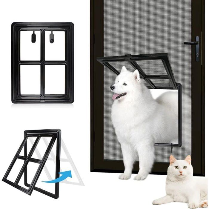 Comparer les prix de Porte pour animaux - JORMFTTE - Grand - 305 cm x 406 cm - Intérieur - Rectangulaire