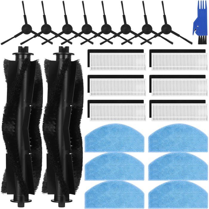 Set Di Accessori Per Robot Aspirapolvere Tikom G8000, G8000 Pro Honiture G20 G20 Pro Laresar Evol 3 3s Pezzi Di Ricambio 1 Spazzola A~p178316438