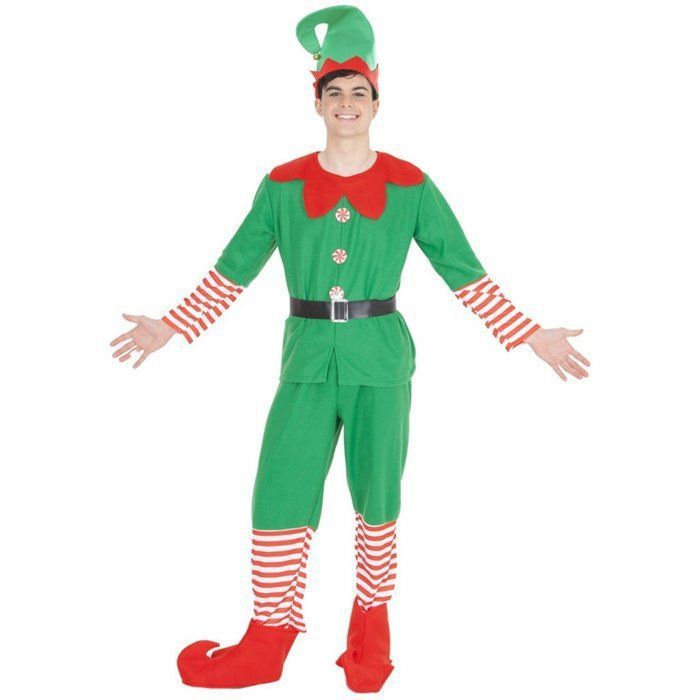 Déguisement elfe bicolore homme Noël : Deguise-toi, achat de Déguisements adultes