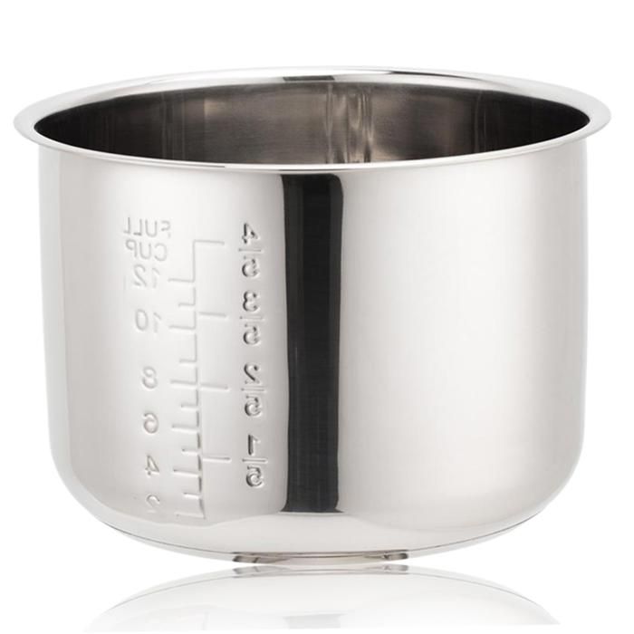 Cuve De Rechange En Acier Inoxydable 3L Pour Cuiseur à Riz – Accessoire Universel Anti-Adhésif