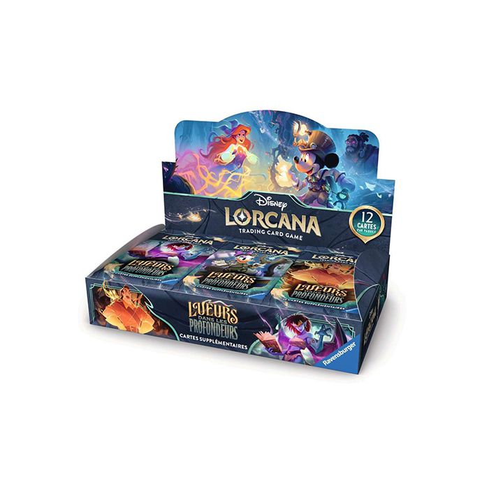 Disney Lorcana – Display Lueurs Dans Les Profondeurs (Boite 24 boosters)