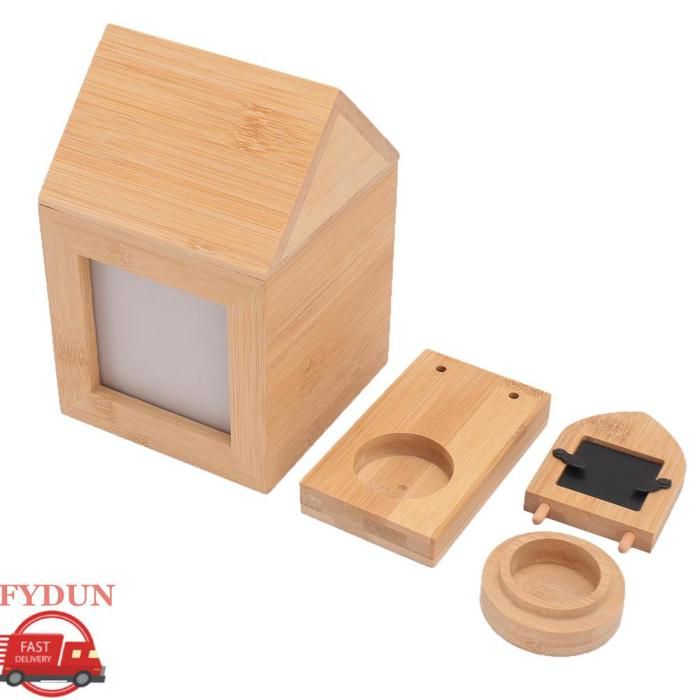 Meilleurs prix pour FYDUN Urne photo pour animaux de compagnie Urne Funéraire En Forme De Maison Pour Animal De animalerie hamac Petite combinaison