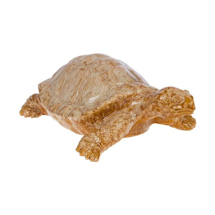 Tortue émail marron - Amadeus