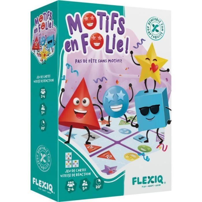 Motifs en Folie - Asmodee - Jeu amusant pour développer son sens de l'observation - Moins de 30 min 