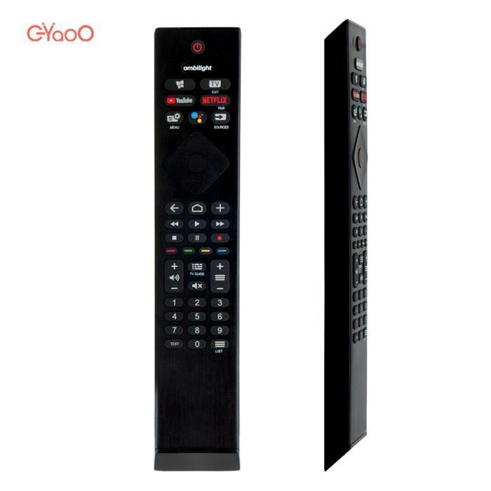 Télécommande Vocale De Remplacement Pour SmartTech T3 HD Android TV - Compatible Nombreux Modèles