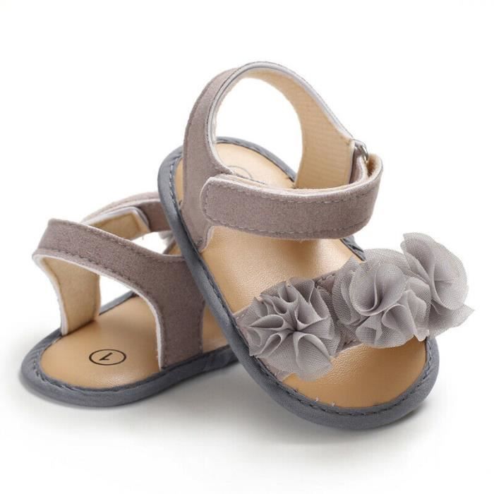 OBiQuzz Sandales Filles Bébé 25-31 - Baskets Respirantes Maille Légère Et Mignonnes
