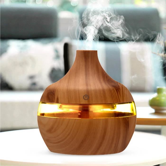 Humidificateur Diffuseur Nuages De Pluie 350 Ml - Forme OVNI, Télécommande, 7 Couleurs LED - Bruit Blanc Pluie Pour Sommeil - 10