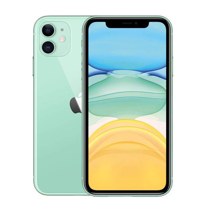 Apple iPhone 11 256 Go Vert - vue 4