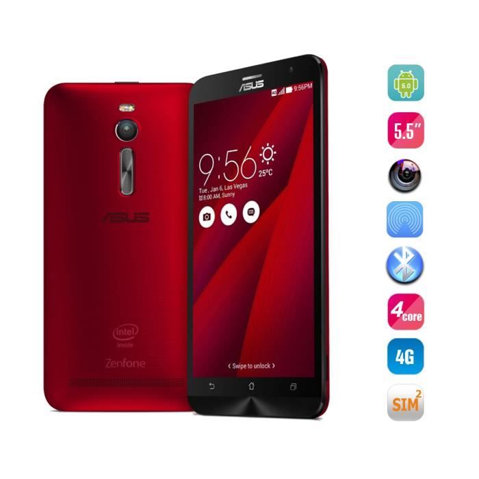 Cache Batterie (coque Arrière) Blanc Pour ASUS Zenfone 2 ZE551ML - Neuf Sous Blister
