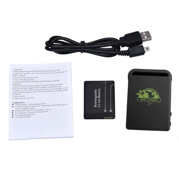 Tracker GPS Pour Voiture VG3 - Avec GPRS Et Fonction Anti-vol - SIM Incluse