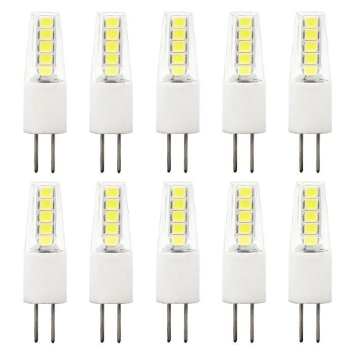 Ampoule LED G4 2W Equivalent 20W Halogène Ampoules Blanc Froid 6000K